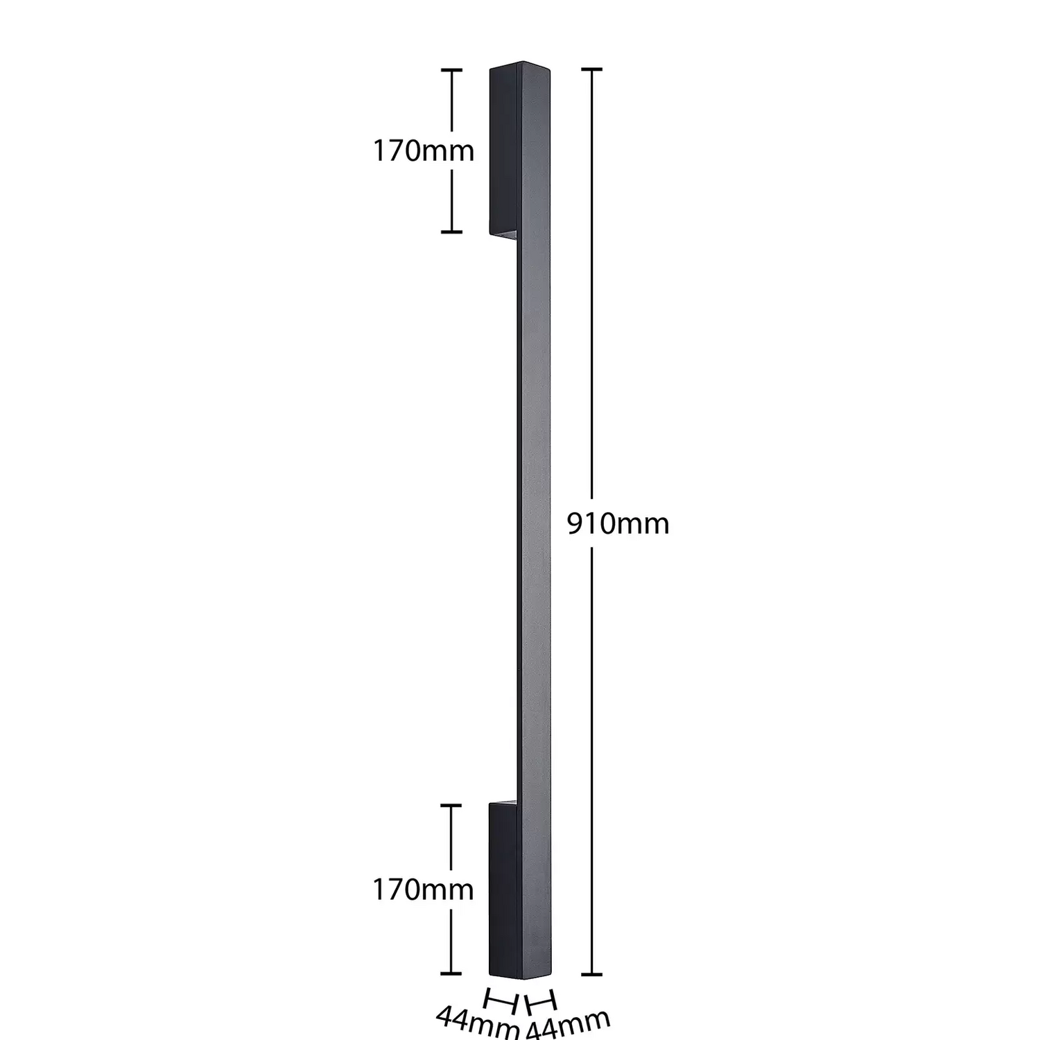 B-Ware Arcchio Wandleuchte Wandlampe Led Schwarz Aluminium Ivano Hersteller