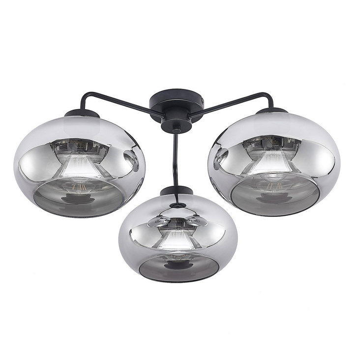 Lindby Navidia Deckenlampe Deckenleuchte Leuchte Lampen Deckenlicht Rauchglas722 B-Ware - 4251911728866