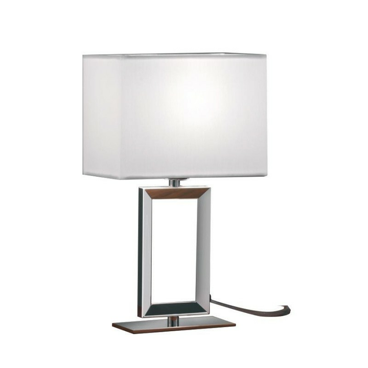 Helestra Enna 2 Tischleuchte Tischlampe Designlampe Nachttischlampe Trommel Weiß B-Ware - 4022671994378
