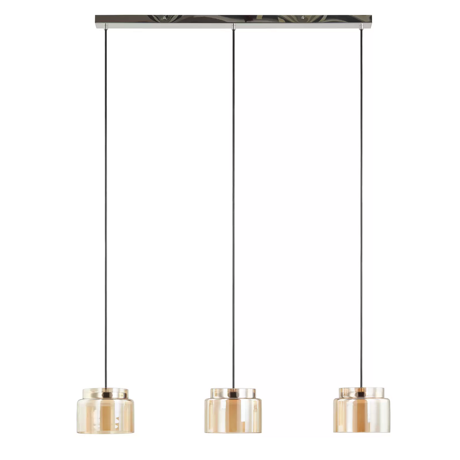 Lucande Diano Hängeleuchte Amber Dreiflammig Hängelampe Lampe Pendelleuchte Led B-Ware - 4251911767391