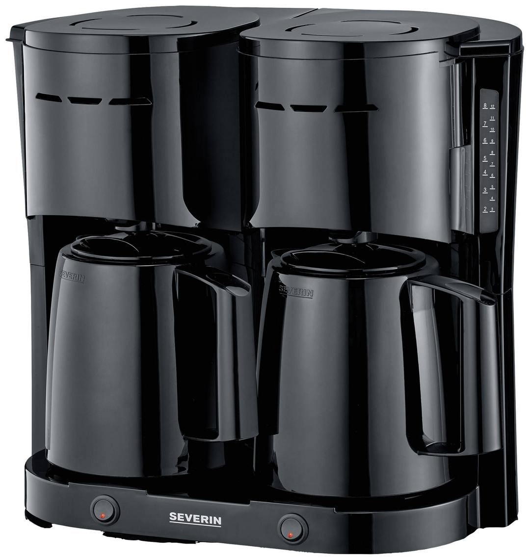 Severin Kaffeemaschine Duo Filterkaffeemaschine Mit 2 Thermokannen Defektware D-Ware