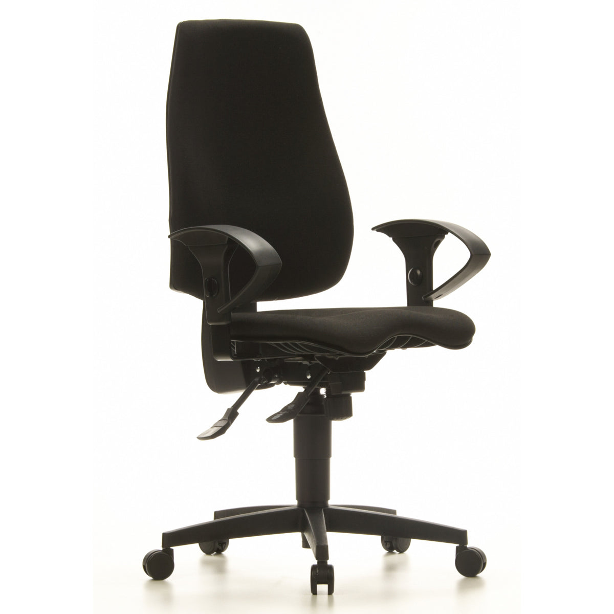 Topstar Bürostuhl Drehstuhl Stuhl SYDNEY PRO Stoff Schwarz Armlehne Rückenlehne - 4014296716107