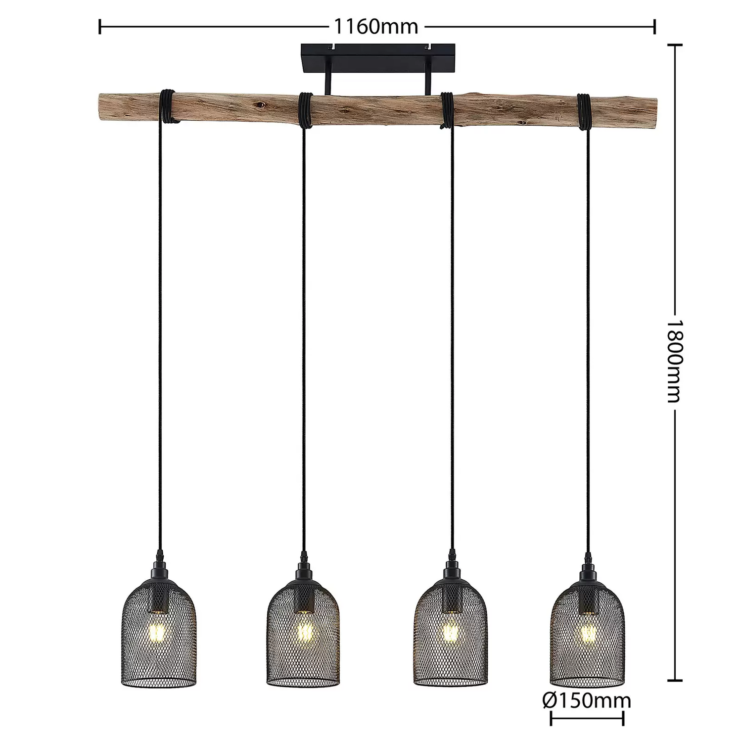 Suspension Lindby Dolcin de catégorie B, lampe suspendue, luminaire, lampe suspendue, light702