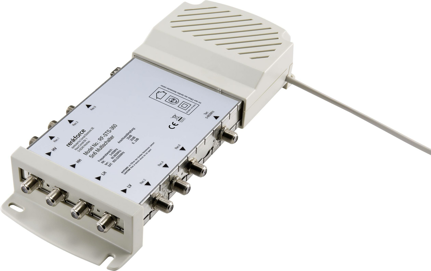 B-Ware Renkforce Sat Multischalter Multischalter Eingänge 5 Teilnehmer Anzahl6 Handwerk