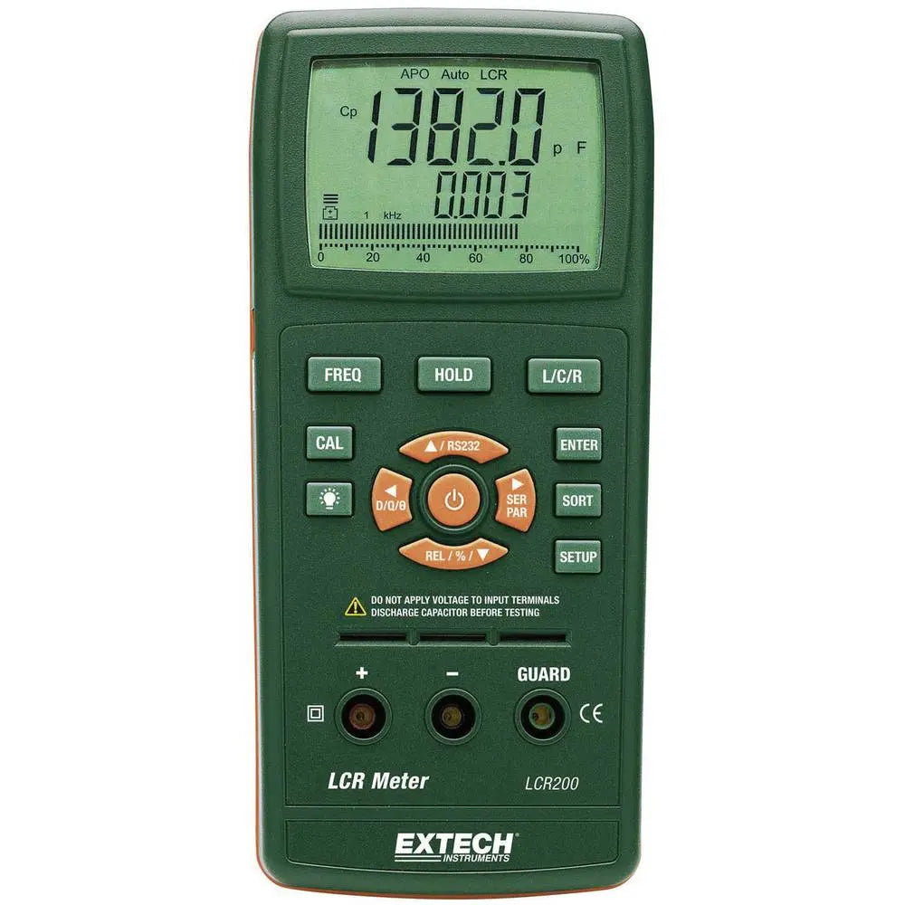 B-Ware Extech Lcr Messbrücke Messgerät Digital Anzeige Lcr200 Kapazität Induktivität - 793950360200