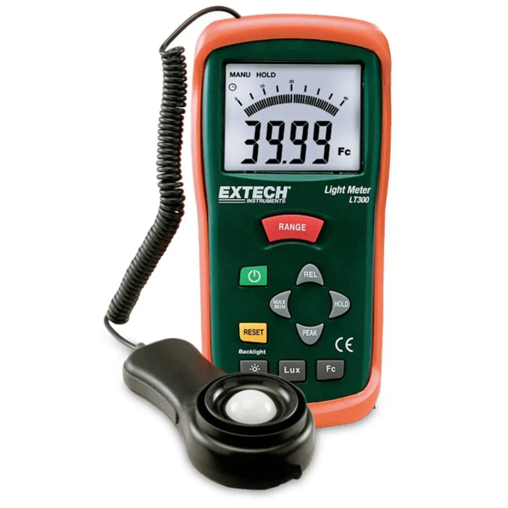 B-Ware Extech Luxmeter Lt300 Beleuchtungsstärkenmesser Lichtmessgerät 400000lx  - 793950473009