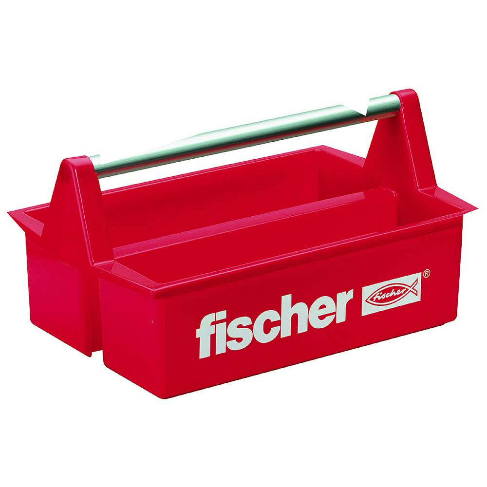 Fischer 060524 WZK Werkzeugkasten unbestückt Polypropylen Rot Werkzeugkiste 2 ST