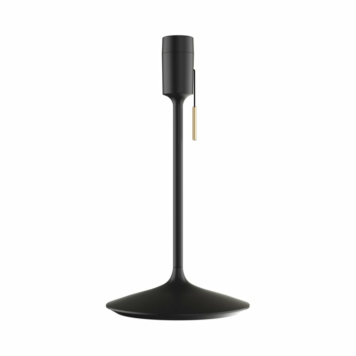 Umage Champagne Tischleuchtenfuß Lampengestell Standfuß Lampe 42cm Schwarz E27 B-Ware - 5710302040462