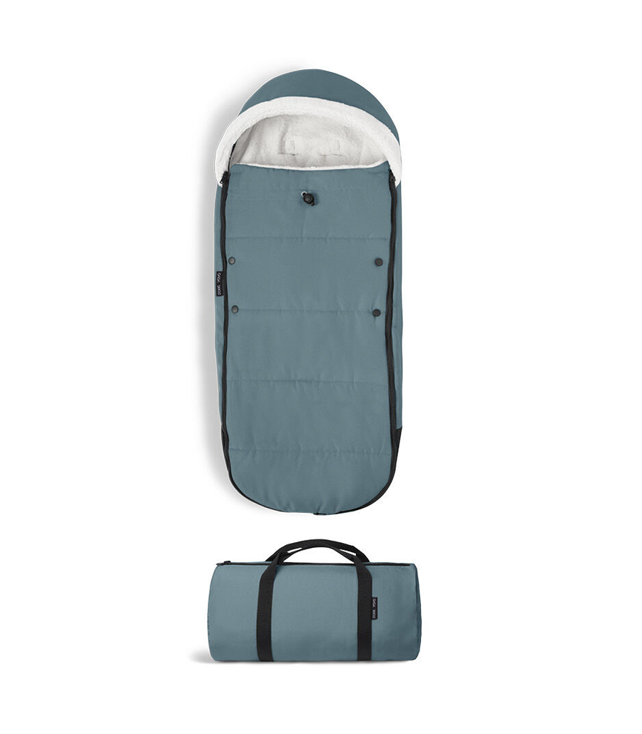 Stokke Yoyo Fußsack Babyschale Kinderwagen Winterfußsack Wärmesack Aqua B-Ware - 7984367