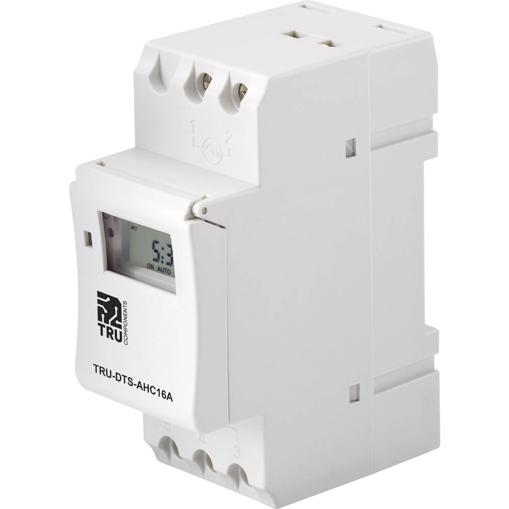 Tru Components Tru Dts Ahc16 A Betriebsspannung: 230 V/Ac Wechsler Zeitschaltuhr B-Ware