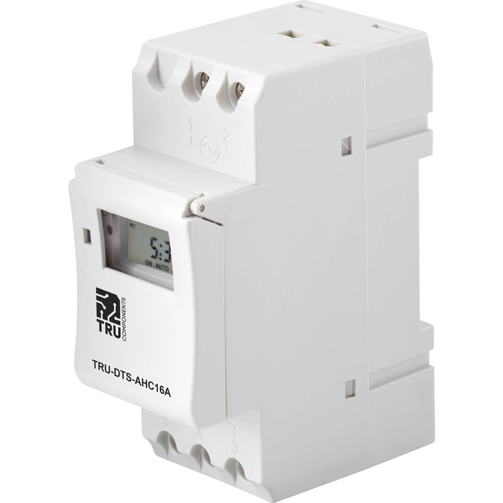 Tru Components Tru Dts Ahc16 A Betriebsspannung: 230 V/Ac Wechsler Zeitschaltuhr B-Ware