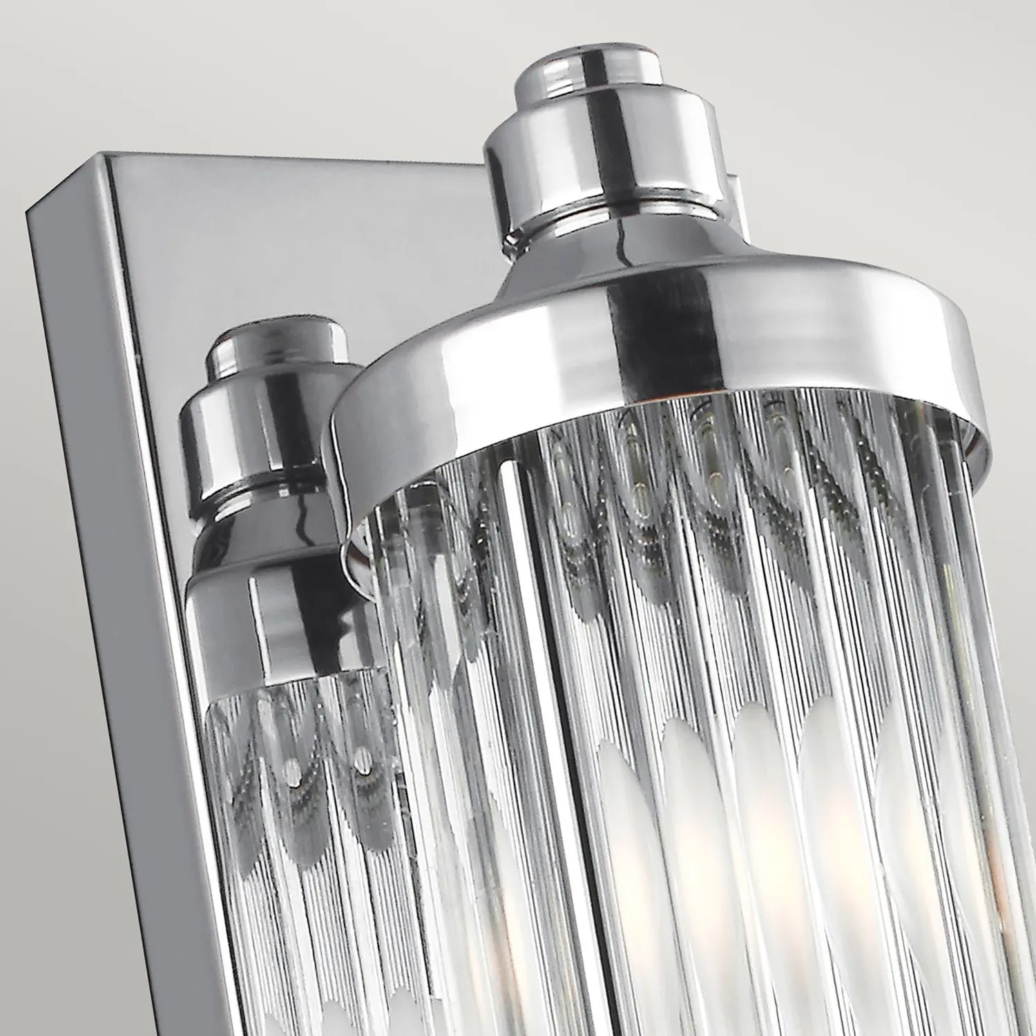 B-Ware Feiss Led Wandleuchte Lampe Paulson Ip44 1 Flammig Höhe 73,7cm Chrom G9 Warmweiß - 5024005326212