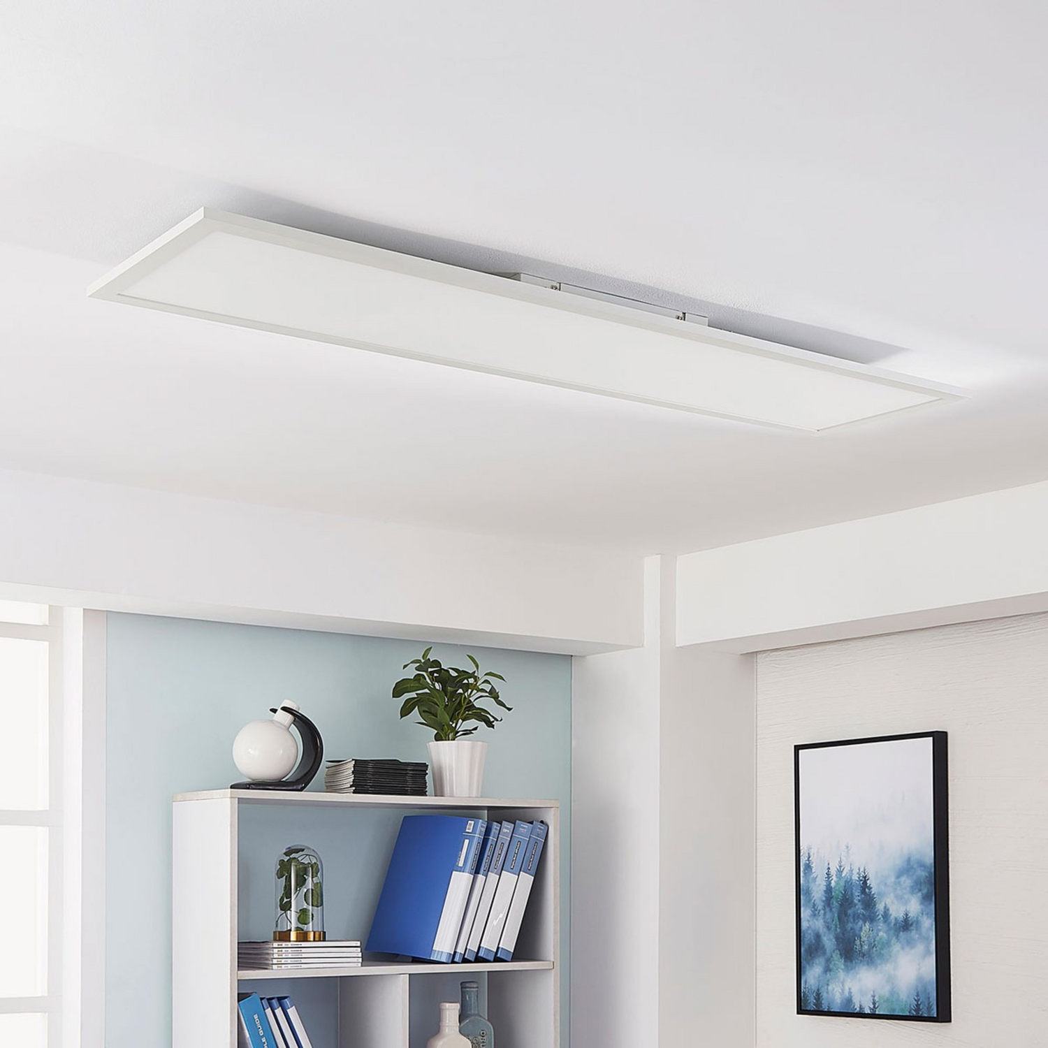 Arcchio Lysander Led Panel Deckenlampe Leuchte Lampe Cct 119cm 58 W Weiß Ip20 539 B-Ware - 4251096540857