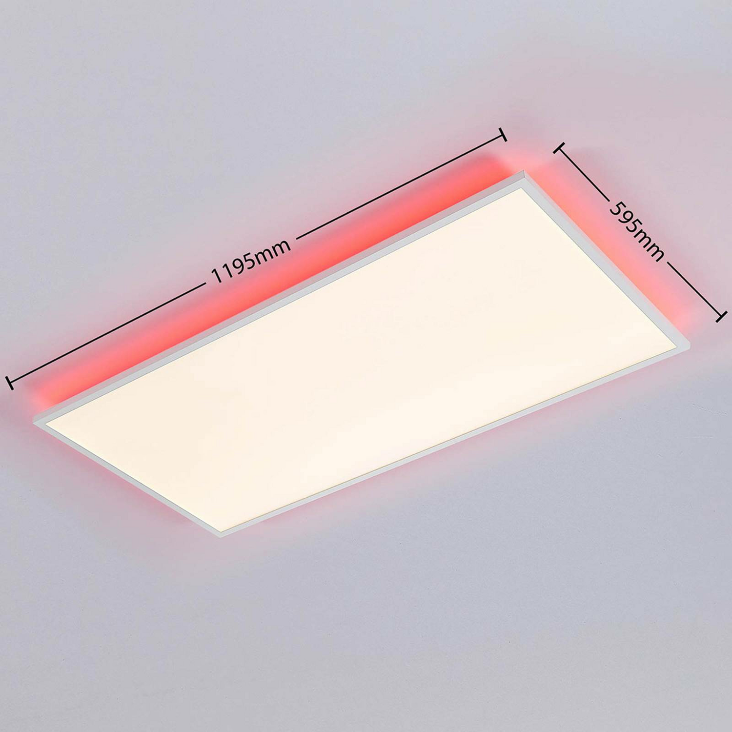 B-Ware Arcchio Led Panel Deckenleuchte Flächenleuchte Fernbedienung Weiß Cct Rgb Dim131