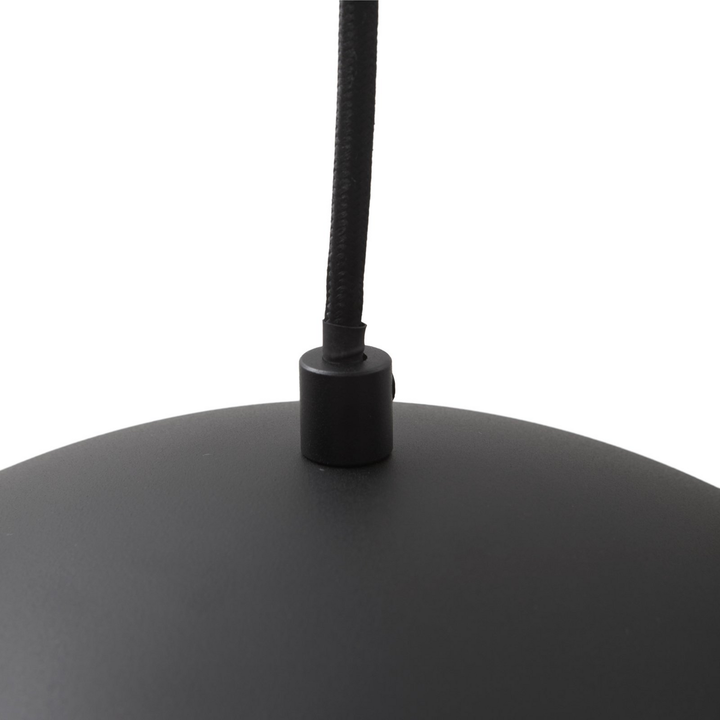 Lucande Hängeleuchte Delarion Schwarz Messing Aluminium Deckenlampe Lampe Spot B-Ware