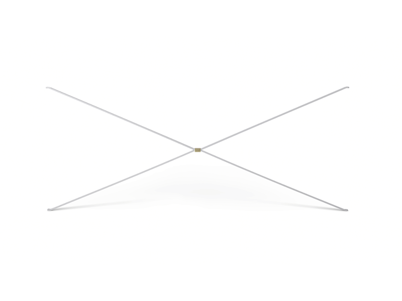 Ferm Living Punctual Ergänzung Für Cross Regalsystem Modular Funktionell Grau B-Ware - 5704723006381
