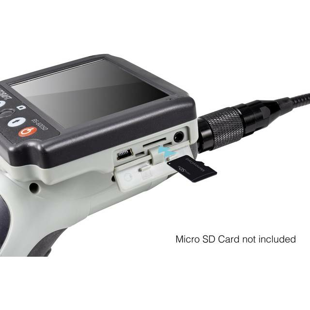 B-Ware Voltcraft Bs 600 Sd Endoskop Sonden 8 Mm Sonden Länge 5m Endoskopkamera Prüfgerät