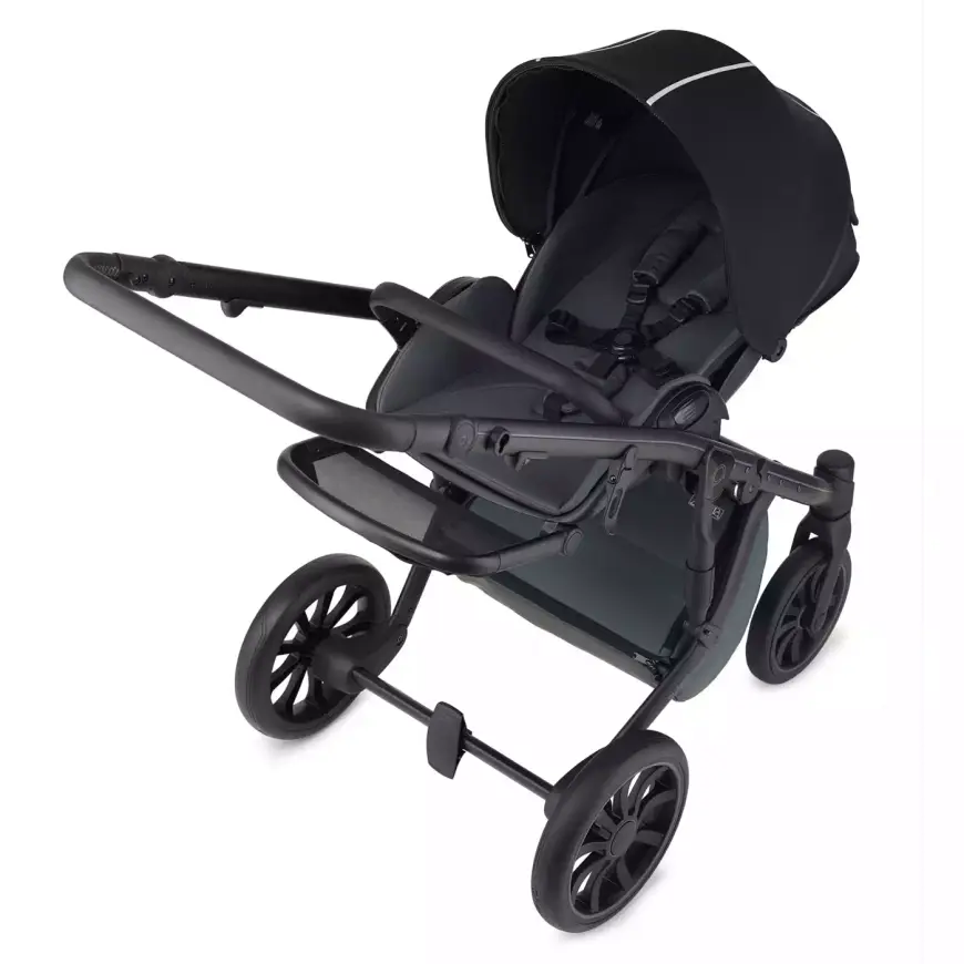 B-Ware anex m/type Casual Green Kombi-Kinderwagen Babywagen Babywanne Sitzeinheit