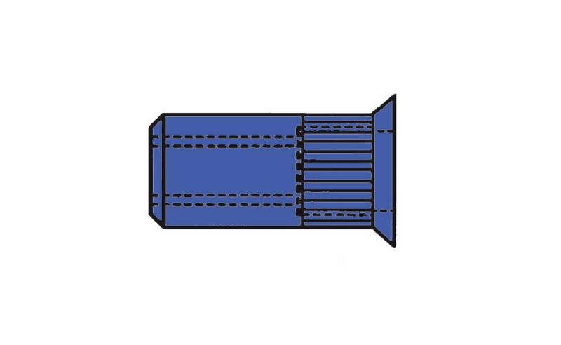 Gesipa 1450372 Blindnietmutter M6 Nieten Befestigungsmaterial Montagematerial B-Ware
