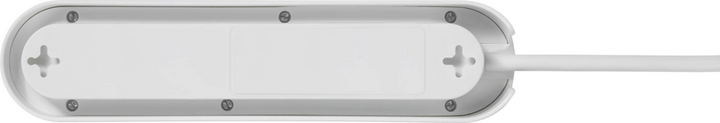 Sygonix SY-4755366 Steckdosenleiste mit Schalter Weiß, Grau 38 STÜCK