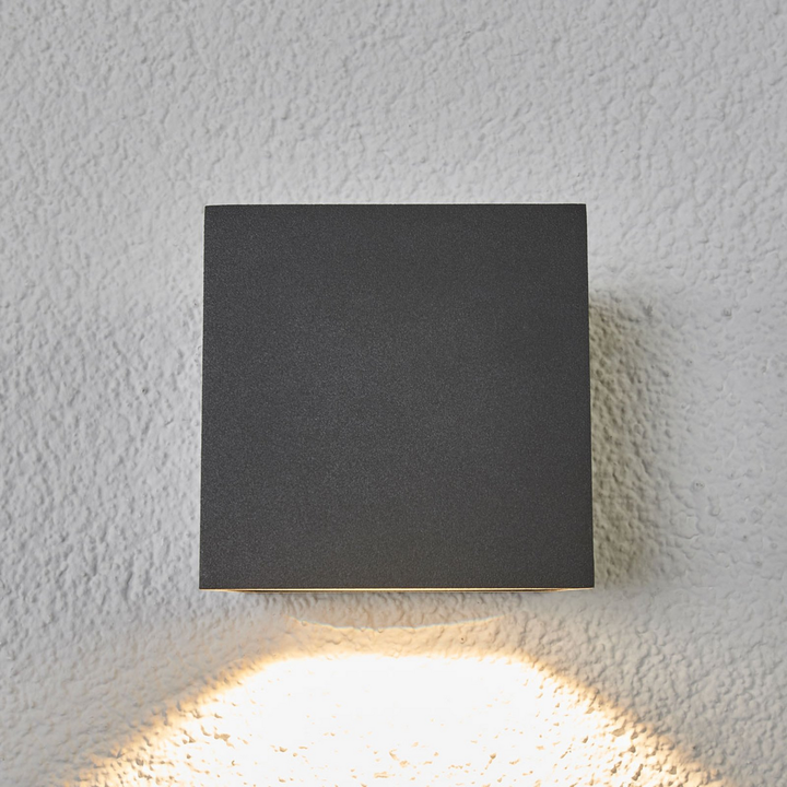 Lucande Merjem Led Außenwandleuchte Außenlampe Wandlampe Leuchte Led Dunkelg853 B-Ware