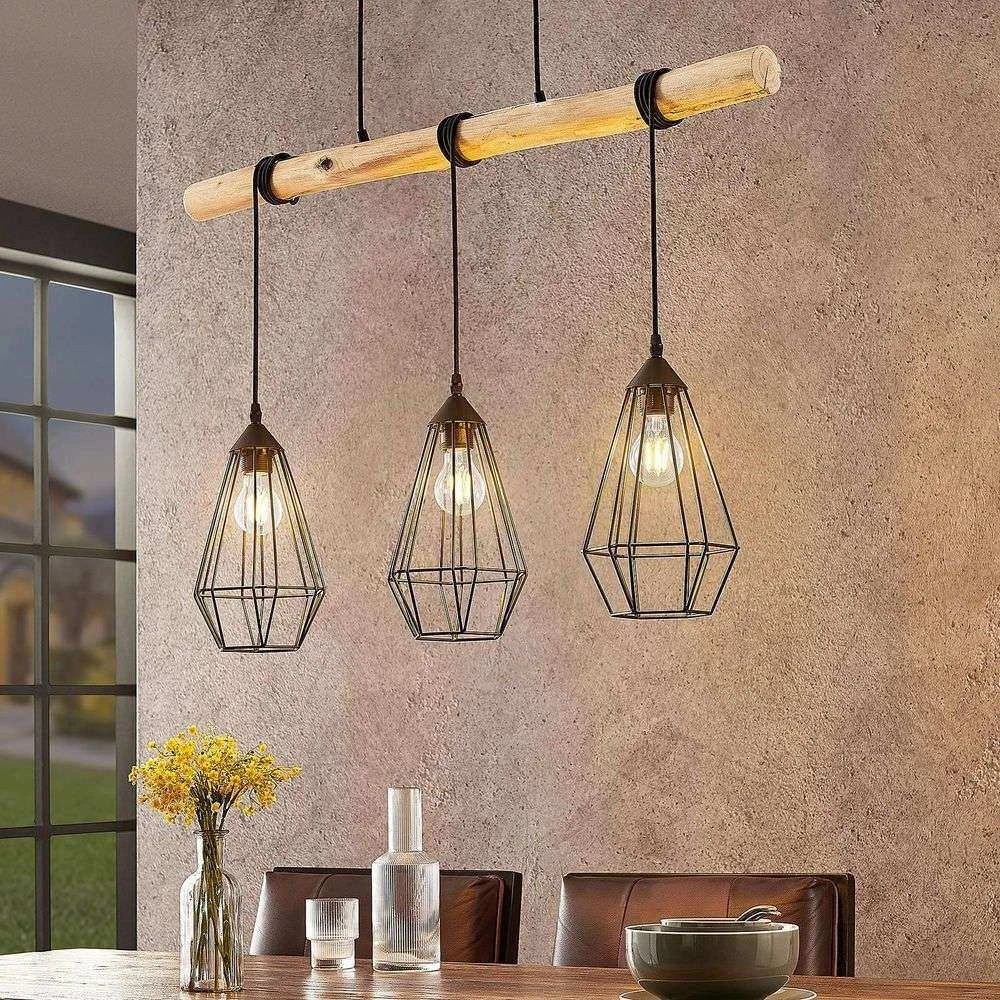 Lindby Eldarion Hängeleuchte Leuchte Lampe Pendelleuchte Led Matt 3 Fl. E27 60 W B-Ware - 4251096581126