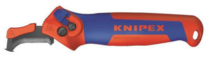 B-Ware Knipex Abmantelungsmesser mit Gleitschuh und Ratschenfunktion Rundkabel 7 mm