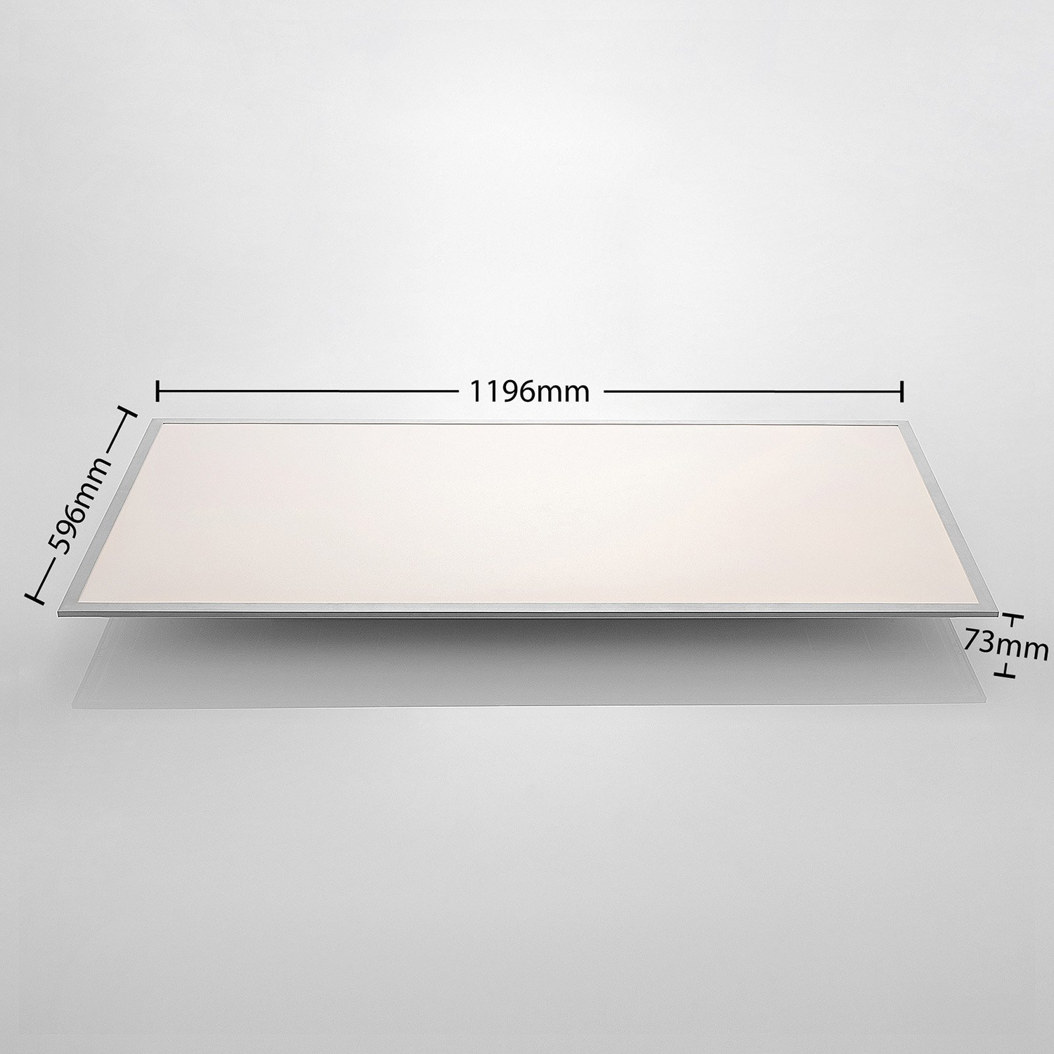 Lindby Stenley Led Panel Cct Deckenlampe Hängeleuchte Leuchte Lampe 119x59 Cm402 B-Ware - 4251096571592
