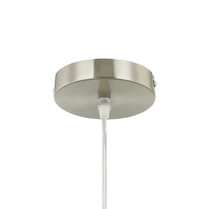 Lindby Hängeleuchte Jadwiga ø45cm Bambus E27 Pendelleuchte Lichtquelle Dimm892 B-Ware