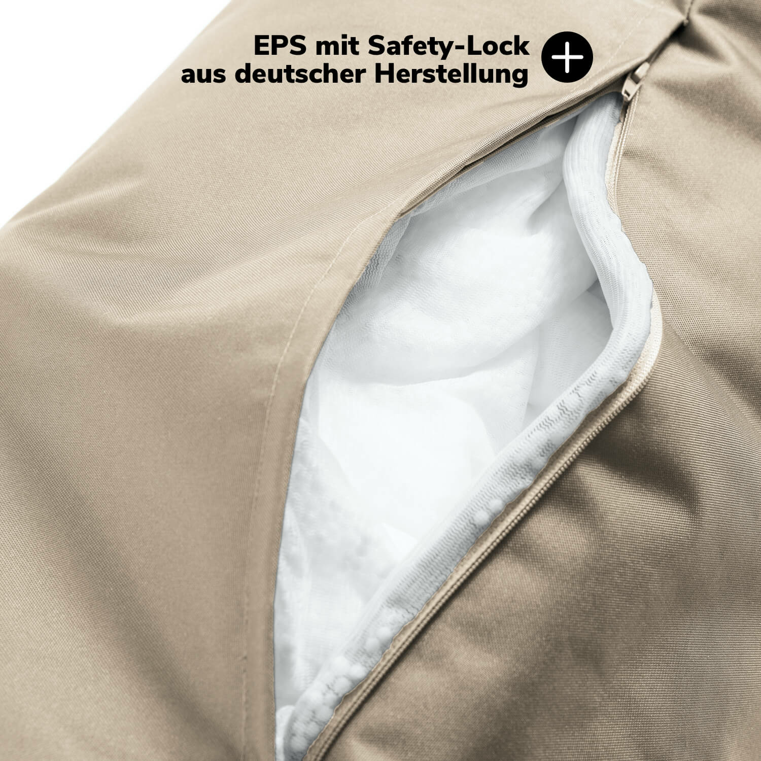 B-Ware Mokebo Outdoor Pouf Sitzpouf Sitzsack Sitzhocker Hocker Sitz 50x35x65 Cm Be931