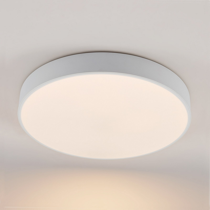 Lindby Simera LED-Deckenlampe Deckenlampe Deckenlicht Lampe Leuchte 50cm weiß