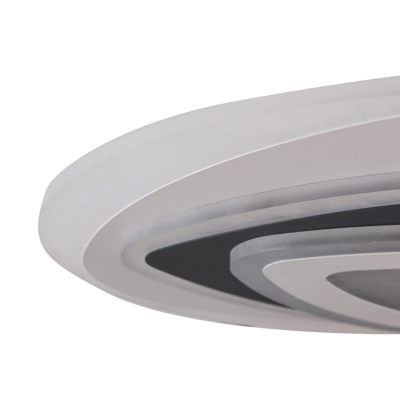 B-Ware Lindby Deckenleuchte Deckenlampe Led Rebeka Fernbedienung Rund Weiß Anthrazit208