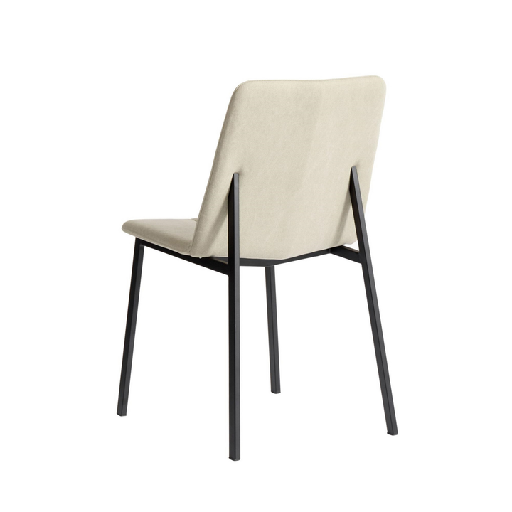 Muubs Chamfer Schwarz/Desert Stuhl Küchenstuhl Wohnzimmerstuhl Sitz B-Ware