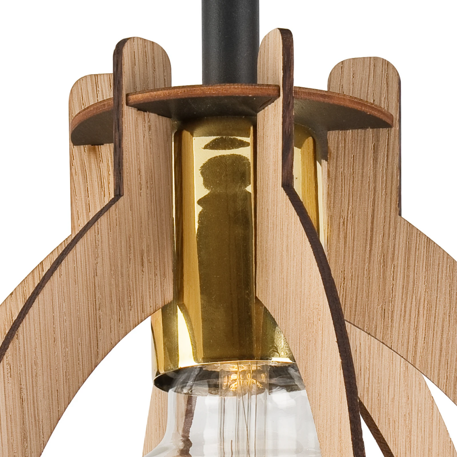 Envostar Deckenleuchte Falou Eiche ø 25 Cm Deckenlampe Lampe Leuchte Spot Licht B-Ware - 4251911795806