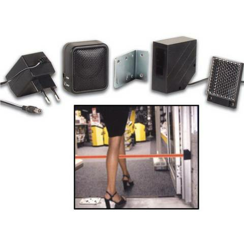 Velleman Mini Ir Sicherheit Lichtschranke Sicherheitssystem Funk Alarmsystem 7m B-Ware