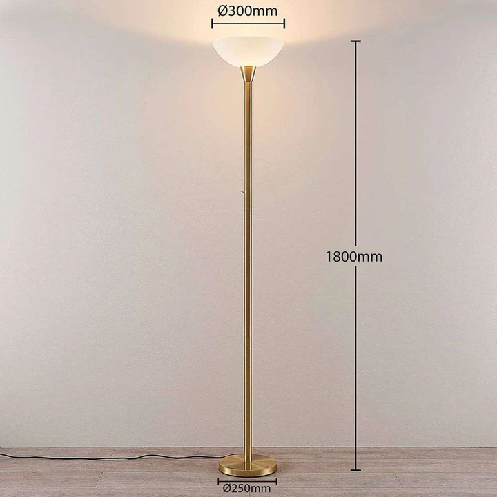 Lindby Deckenfluter Ignacia Leseleuchte Stehleuchte Lampe Leuchte Stehlampe B-Ware