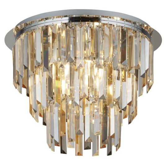 Searchlight Deckenlampe Clarissa Kristallenleuchter Deckenlampe Dekolicht E14 B-Ware - 5053423163918