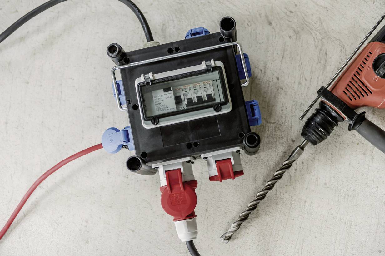 B-Ware Brennenstuhl Cee Stromverteiler 1153690200 400 V 16 A Baustromverteiler Strom