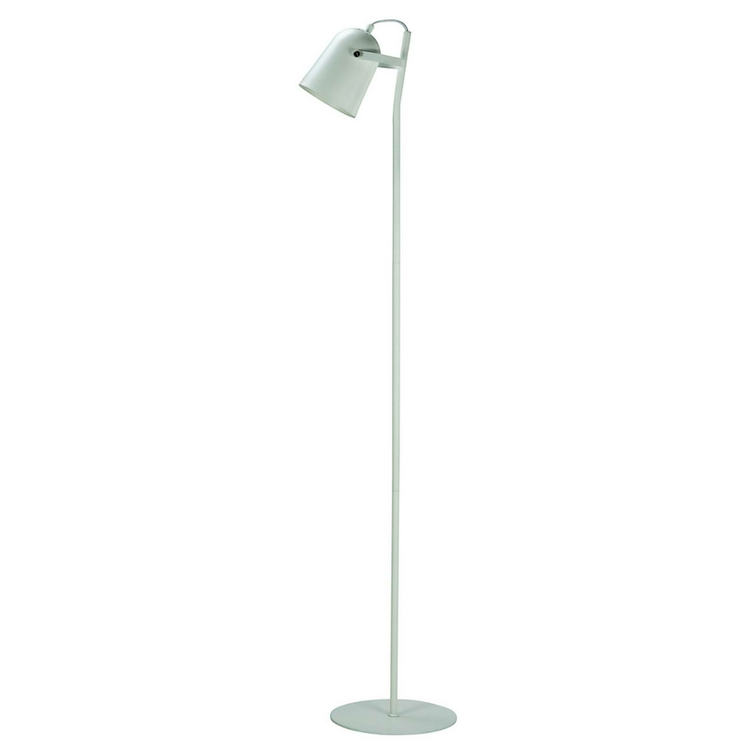 Mokebo Stehlampe 'Die Erleuchtete' Stehleuchte Lampe Leuchte Leselampe E14 Weiß B-Ware