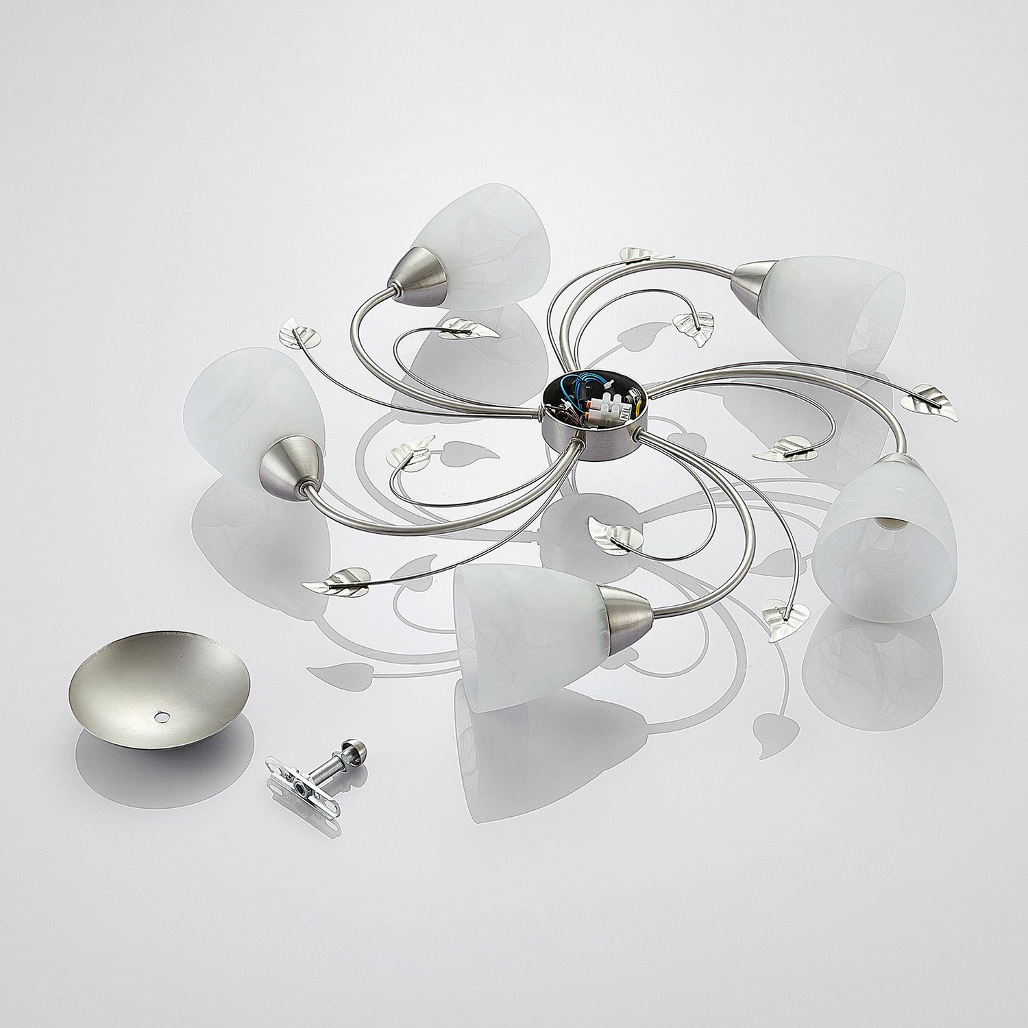 Suspension Lindby Yannie, luminaire, lampe suspendue, LED E14