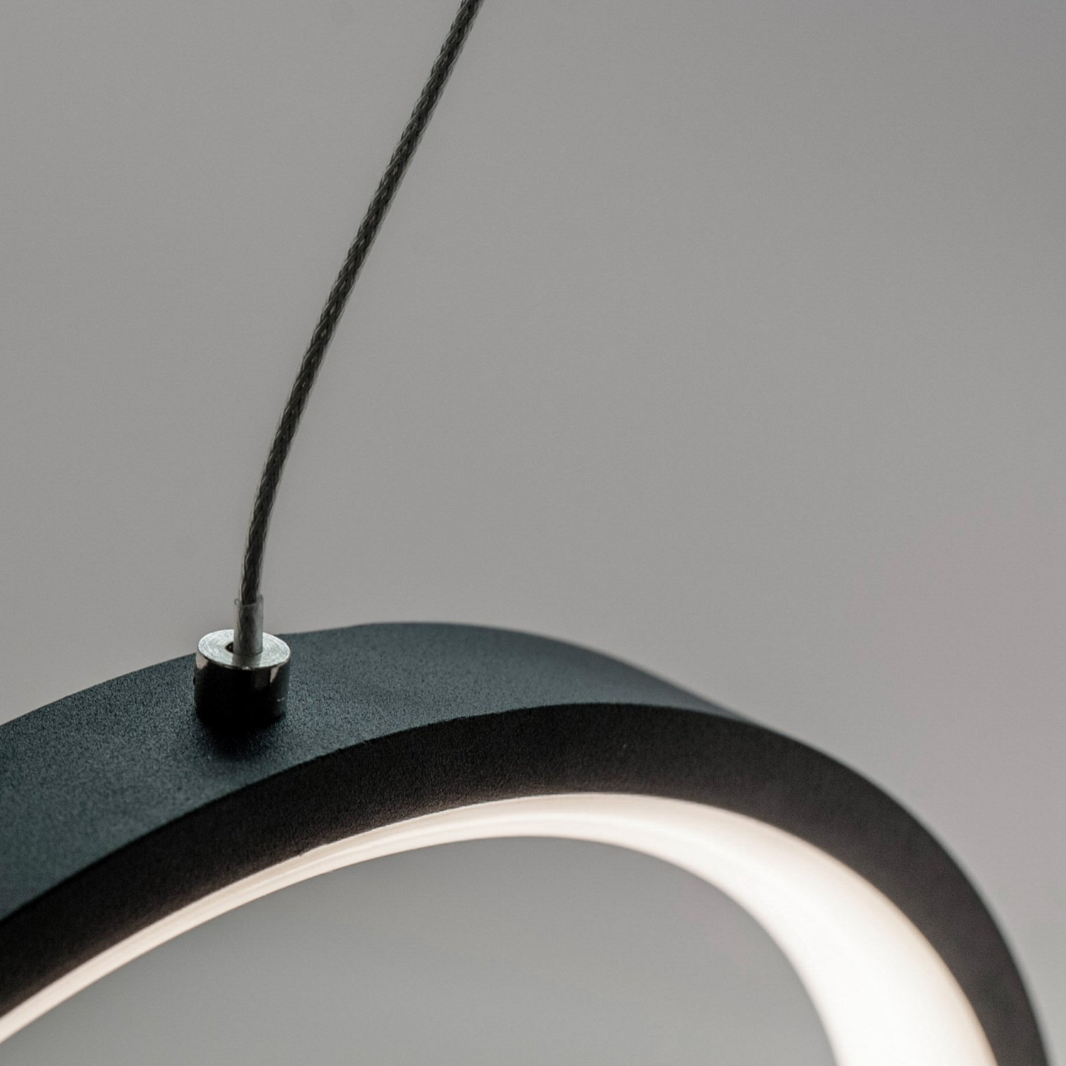 Mantra Iluminación Suspension LED Lampe Kitesurf, deux lumières, noire