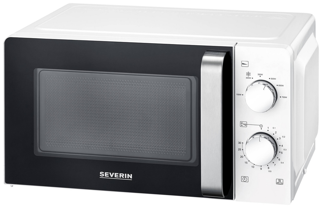 Severin Mw 7885 Mikrowelle Weiß Schwarz 700 W Timerfunktion Erhitzen Kochen Piep B-Ware