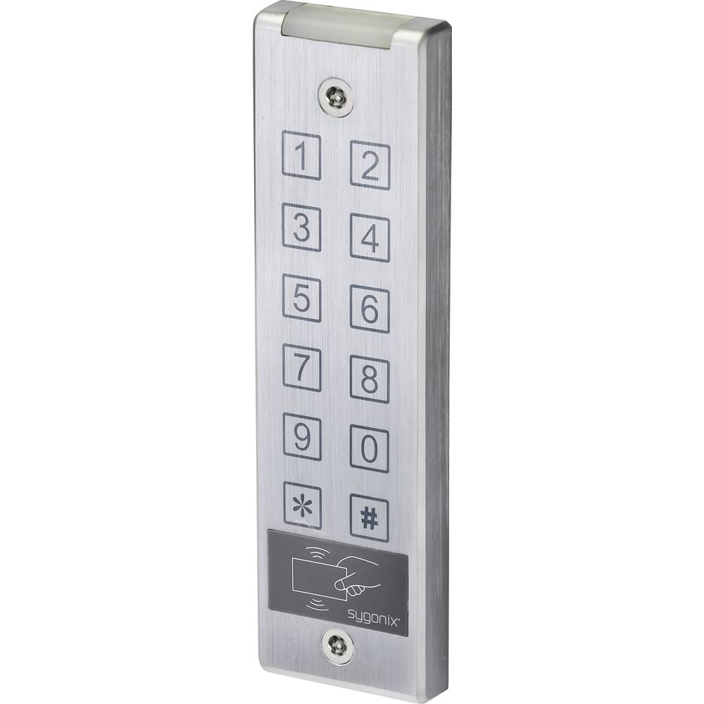 B-Ware Sygonix Sy 4777290 Code Tastatur Mit Rfid Aufputz 12 V/Dc 24 V/Dc Touchscreen730
