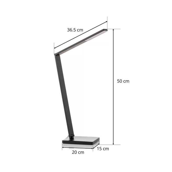 Knapstein LED Tischleuchte JULI-T 10.8W 2700K Gestensteuerung verstellbar Lampe