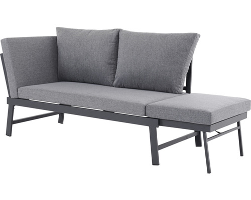 Garden Place Leila Gartenbank Multifunktionsbank Kissen 218 x 72 x 72 klappbar