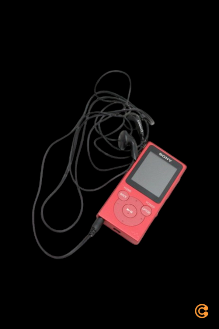 Sony Walkman NW-E394R MP3-Player MP4-Player 8 GB Rot Musik Player Kopfhörer