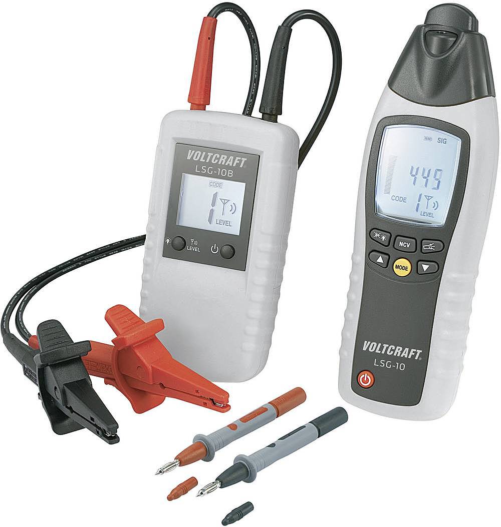 B-Ware Voltcraft Lsg 10 Leitungsmessgerät Leitungssucher Kabelsucher Messgerät Cat Iii