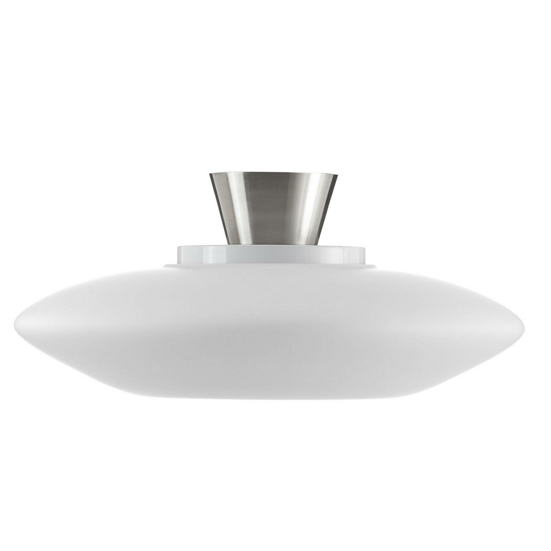 Orion Malu Deckenlampe Hängelampe Lampe Leuchte Licht 2 Flammig E27 Weiß Opal B-Ware