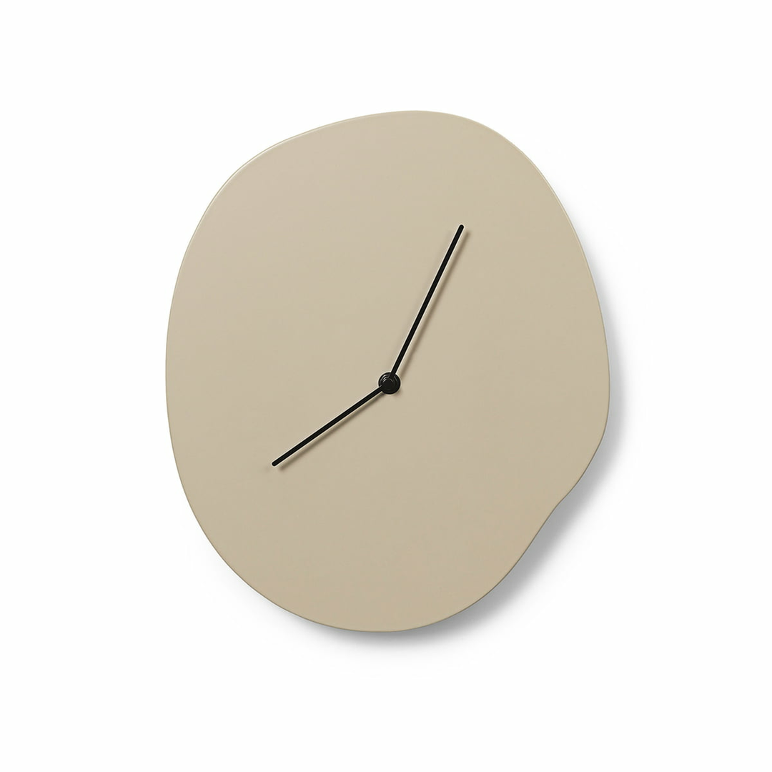 Ferm Living Melt Wanduhr Uhr Küchenuhr Esszimmeruhr Analoguhr Analog Kaschmir  B-Ware