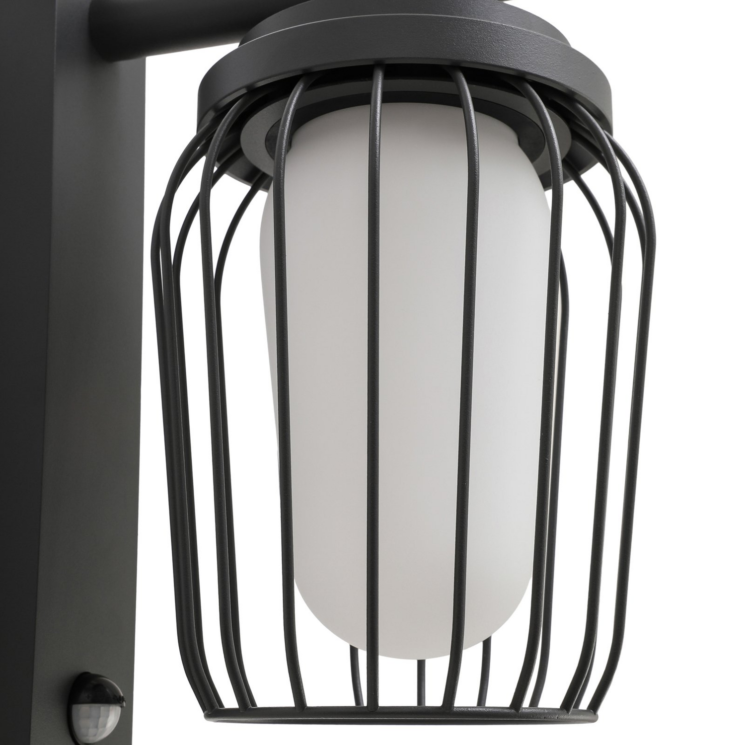 Lucande Außenwandleuchte Chandan Sensor 30 Cm Aluminium Wandlampe Lampe Leuchte B-Ware